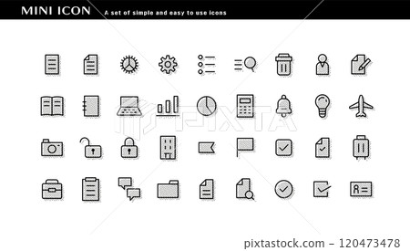 Business icon set Business icon set 120473478