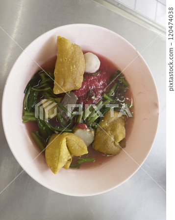 Delicious on plate various Thai menu Delicious on plate various Thai menu 120474038