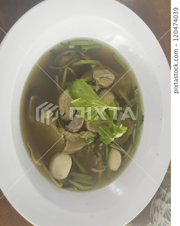 Delicious on plate various Thai menu 120474039