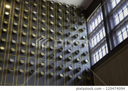 Antique decoration house of wealthy asian family 120474094