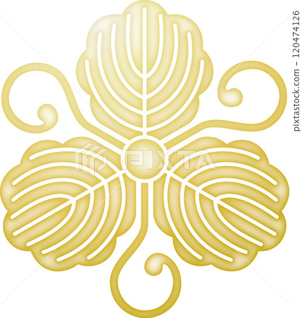 家族徽章：單手橡木【金色】 120474126