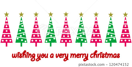 Christmas tree Merry Christmas Christmas tree Merry Christmas 120474152