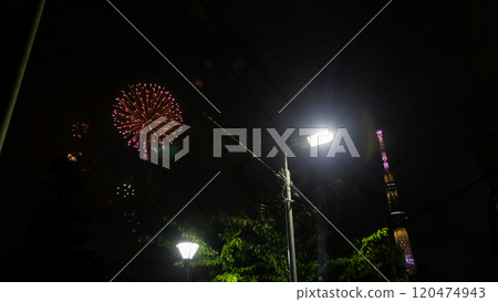 Sumidagawa Fireworks Festival 2024 in Tokyo Sumidagawa Fireworks Festival 2024 in Tokyo 120474943