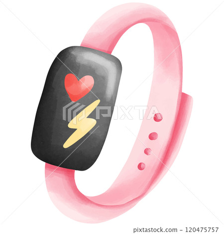 Pink wristwatch Pink wristwatch 120475757