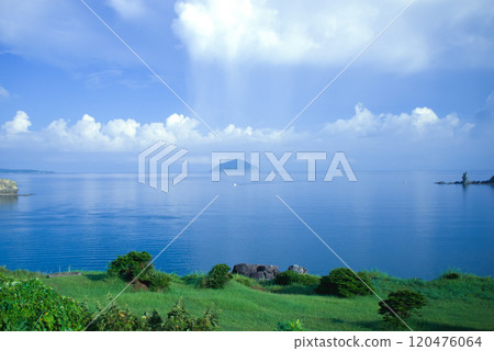 <海景>魚津崎公園的海景 120476064