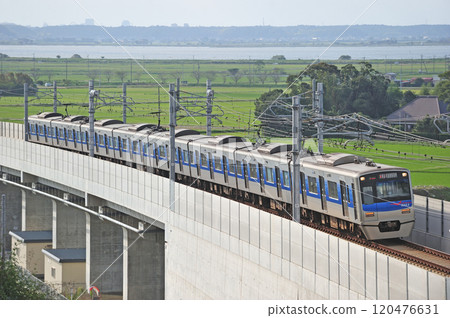 京成成田機場線 印羽日本醫科學校 - 成田湯川 京成電鐵 3000 3053 型編組 京成成田機場線 印羽日本醫科學校 - 成田湯川 京成電鐵 3000 3053 型編組 120476631