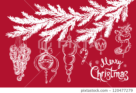 christmas, vector, xmas 120477279