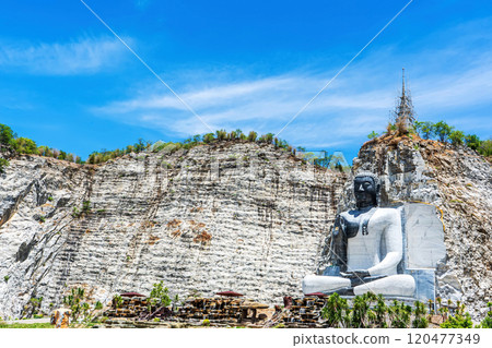 Wat Khao Tham Thiam is landmark in Thailand 120477349