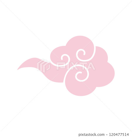 可用於慶祝活動和設計的旋轉雲 可用於慶祝活動和設計的旋轉雲 120477514