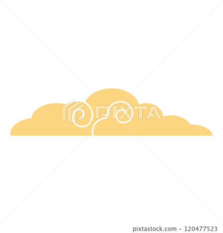 可用於慶祝活動和設計的旋轉雲 120477523