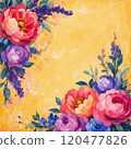 Beautiful Oil Paint Floral Masterpieces 120477826
