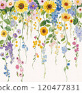 Beautiful Oil Paint Floral Masterpieces 120477831