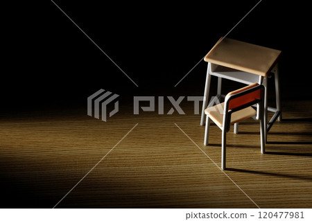 微型書桌和椅子 微型書桌和椅子 120477981