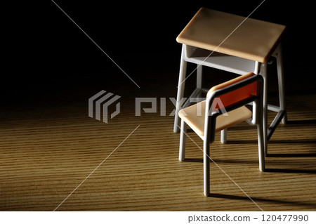Miniature desk and chair Miniature desk and chair 120477990