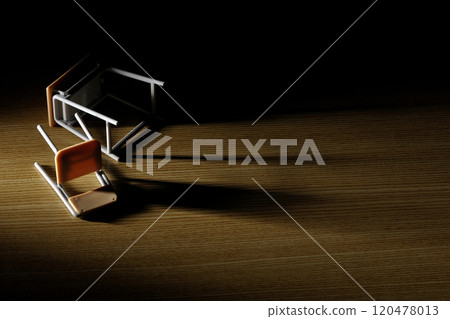微型書桌和椅子 微型書桌和椅子 120478013