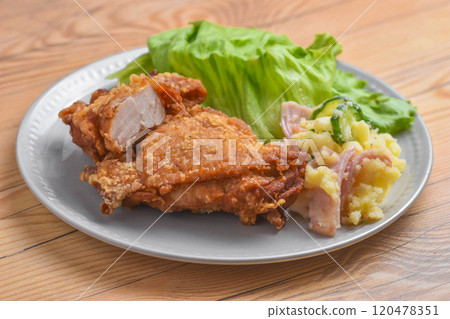 fried chicken  120478351