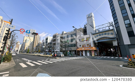 Scenery around Tenjinbashisuji 5-chome in Kita-ku, Osaka Scenery around Tenjinbashisuji 5-chome in Kita-ku, Osaka 120478380