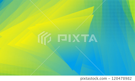 Blue yellow geometric triangles abstract minimal background Blue yellow geometric triangles abstract minimal background 120478982
