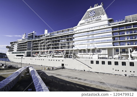 金澤港郵輪碼頭的 Silver Nova 120479912