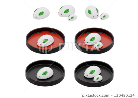 Snow Rabbit Set 120480124