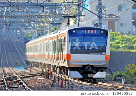 Chuo Line Uenohara JR East E231 series 0 series H57 train (Nagano) 120480832