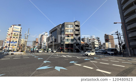 Scenery around Tenjinbashi Hachichome, Kita-ku, Osaka City Scenery around Tenjinbashi Hachichome, Kita-ku, Osaka City 120480923