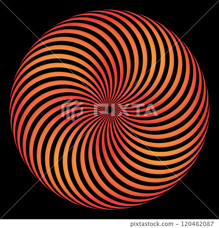 Abstract circles overlap 120482087