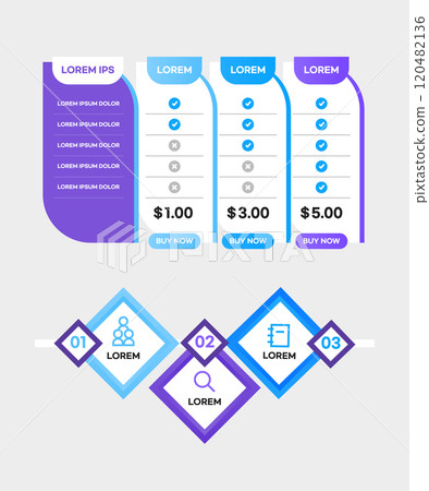 Various business web element infographics Various business web element infographics 120482136