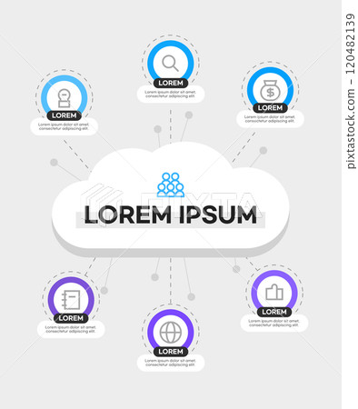 Various business web element infographics 120482139