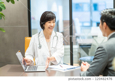 Female doctor to see 120482476