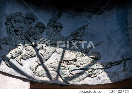 The War Memorial of Korea, history military museum dedicated to the Korean War in Seoul, South Korea 120482773