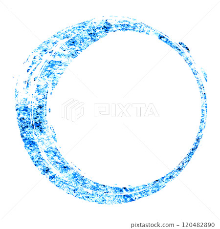 Sparkling blue Japanese style circular material Sparkling blue Japanese style circular material 120482890
