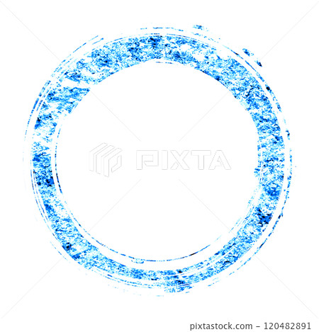 閃亮藍色日式圓形材質 120482891