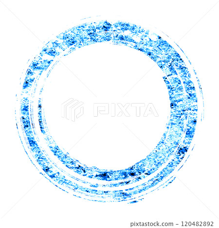 閃亮藍色日式圓形材質 120482892