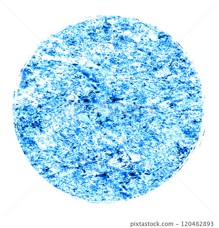 閃亮藍色日式圓形材質 120482893