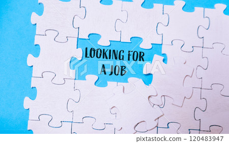 Puzzle with a piece missing 120483947