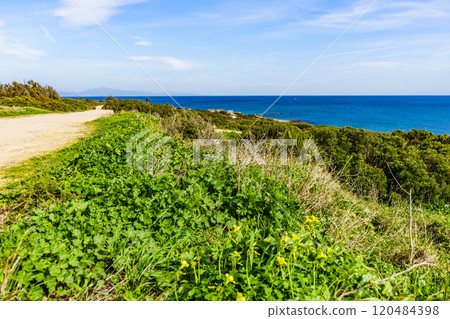 Beach by Punta Mala, Alcaidesa Spain Beach by Punta Mala, Alcaidesa Spain 120484398