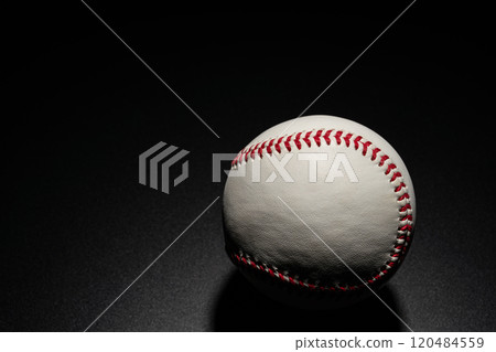 Rigid baseball ball 120484559