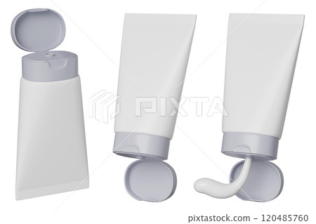 Lotion flowing out 3D graphic Lotion flowing out 3D graphic 120485760