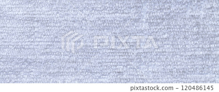 Texture light blue background from soft textile material. Abstract backdrop from gray fabric, macro. 120486145