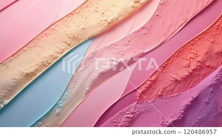 Elegant pastel colors: iridescent powder background, beauty concept. 120486957