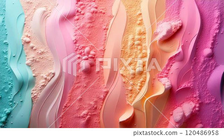 Elegant pastel colors: iridescent powder background, beauty concept. 120486958