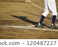 Boy baseball batter 120487227