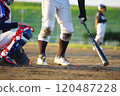 Boy baseball batter 120487228