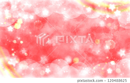 聖誕閃光紅色背景 120488625