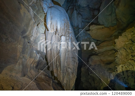 Stunning Limestone Formations in Manambolo River Cave, Madagascar. Stunning Limestone Formations in Manambolo River Cave, Madagascar. 120489000