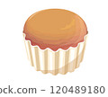 illustration of steamed bread 120489180