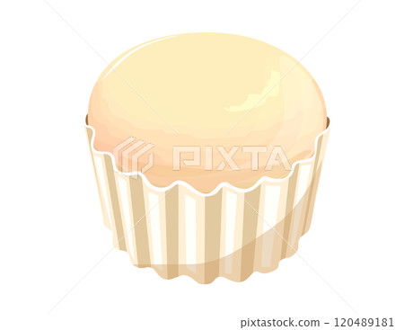 illustration of steamed bread illustration of steamed bread 120489181