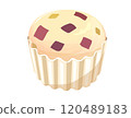 illustration of steamed bread 120489183