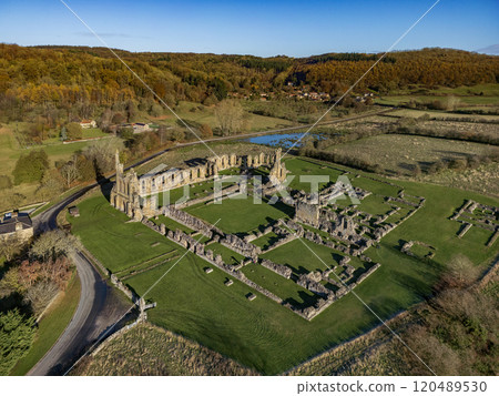 Byland Abbey - North Yorkshire - United Kingdom 120489530